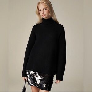 J. Crew Turtleneck Sweater Supersoft Yarn Wool Alpaca